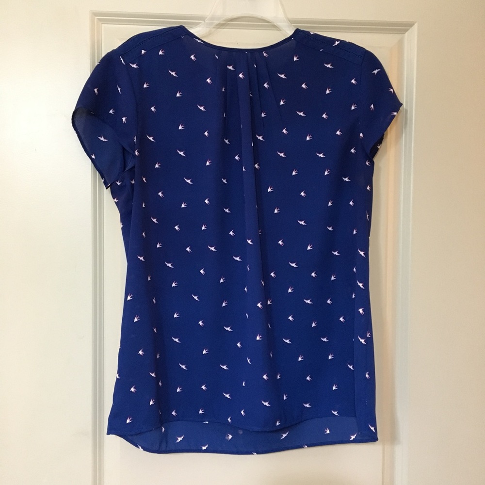Banana Republic Factory blue blouse